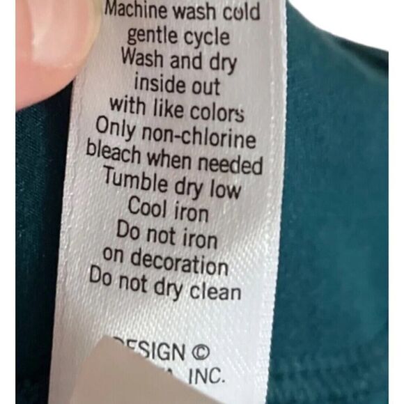 Athleta Long Sleeve Green Dress Stretch Athleisure Casual Wear Designer US Small - Picture 5 of 8